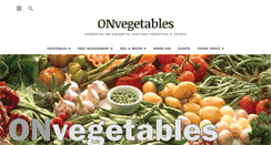 Desktop Screenshot of onvegetables.com