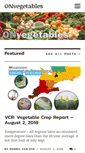 Mobile Screenshot of onvegetables.com